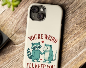 Raccoon and Opossum Funny Phone Case for Phone