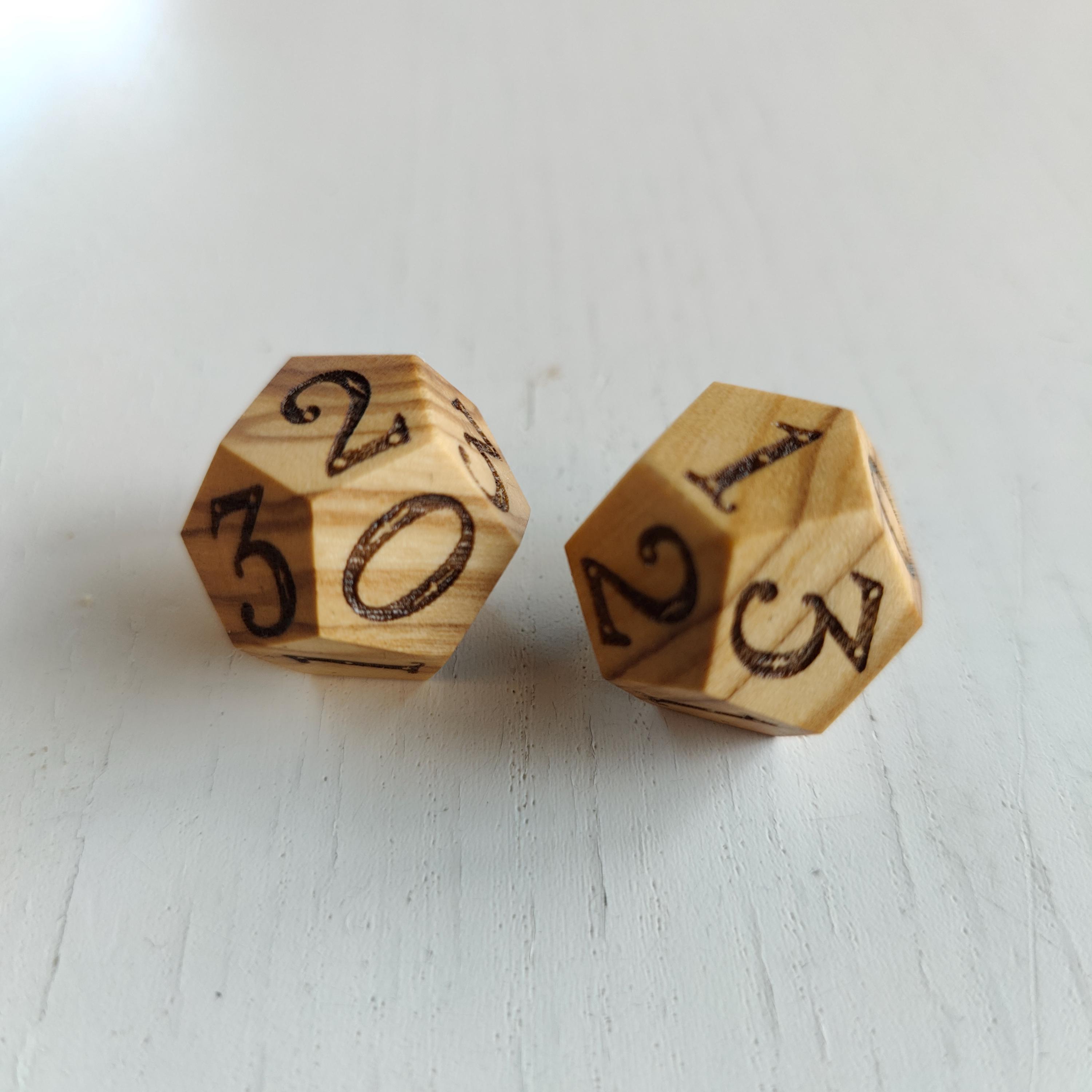 Would Yule Rather Holiday Dice Game - Retro Colorful Wood Composite Dice Set