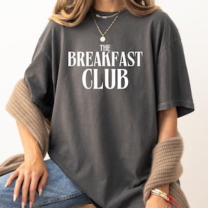 Breakfast Club Brunch T-Shirt: Weekend Brunch Comfort Colors Retro Graphic Tee