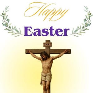 Tarjeta de Pascua imprimible, Jesús, católica, festividad cristiana, Pascua, Pascua, Domingo de Pascua, descarga digital, tarjeta digital, impresión de Pascua