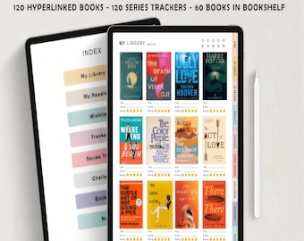 Digital Reading Journal | Book Tracker | Reading Planner | Book Review Log | Reading Challenge Tracker | Printable PDF Download