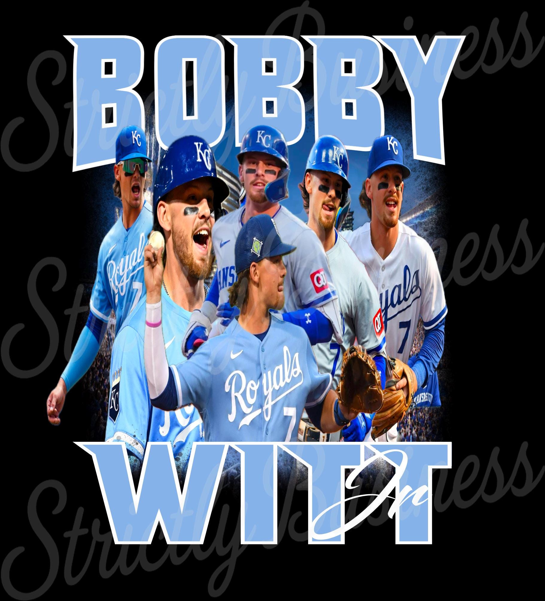 Bobby witt jr poster - Etsy 日本