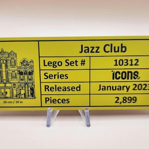 Display Plaque | ICONS Collection I Acrylic