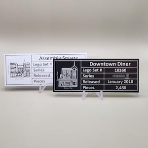 Display Plaque | Creator Collection | Black & White