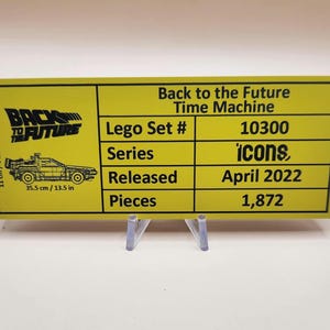 Display Plaque | ICONS Collection II | Acrylic