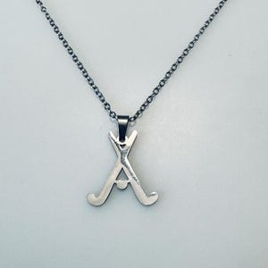 Hockey Stick Pendant Necklace – Gift for Hockey Fans/Hockey Mom/Hockey Girls