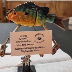 Realistic sunfish swimbait