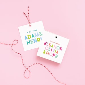 gift tags, birthday gift tag, teacher appreciation, personalized tags, baby shower tags, custom name tags, thank you tag, gratitude tags, christmas tags, teacher gift, kid gifts, hostess gift, emergency gifts