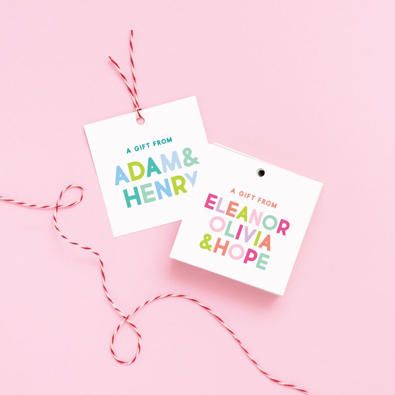 gift tags, birthday gift tag, teacher appreciation, personalized tags, baby shower tags, custom name tags, thank you tag, gratitude tags, christmas tags, teacher gift, kid gifts, hostess gift, emergency gifts