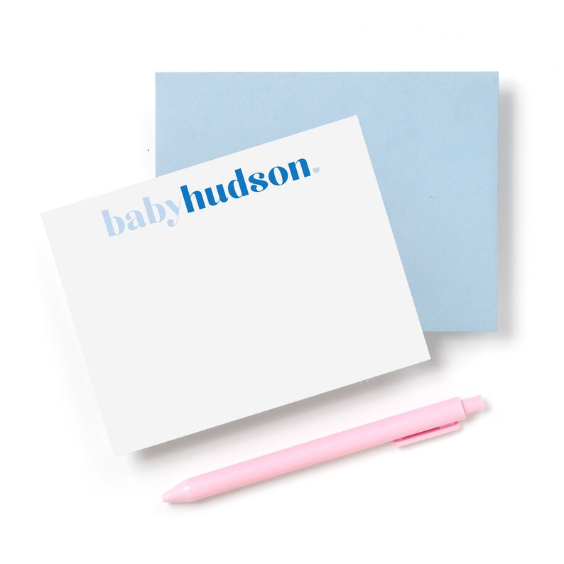 Personalized Note Card Set Customized Stationery Set Etsy