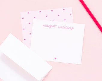 Oh Baby! Personalized Heart Stationery