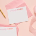 Personalized Stationery: Custom Thank You Cards for Teachers, Bridesmaids, Graduates, Hostesses & Holidays; Christmas, Hanukkah