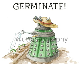 GERMINATE print various sizes