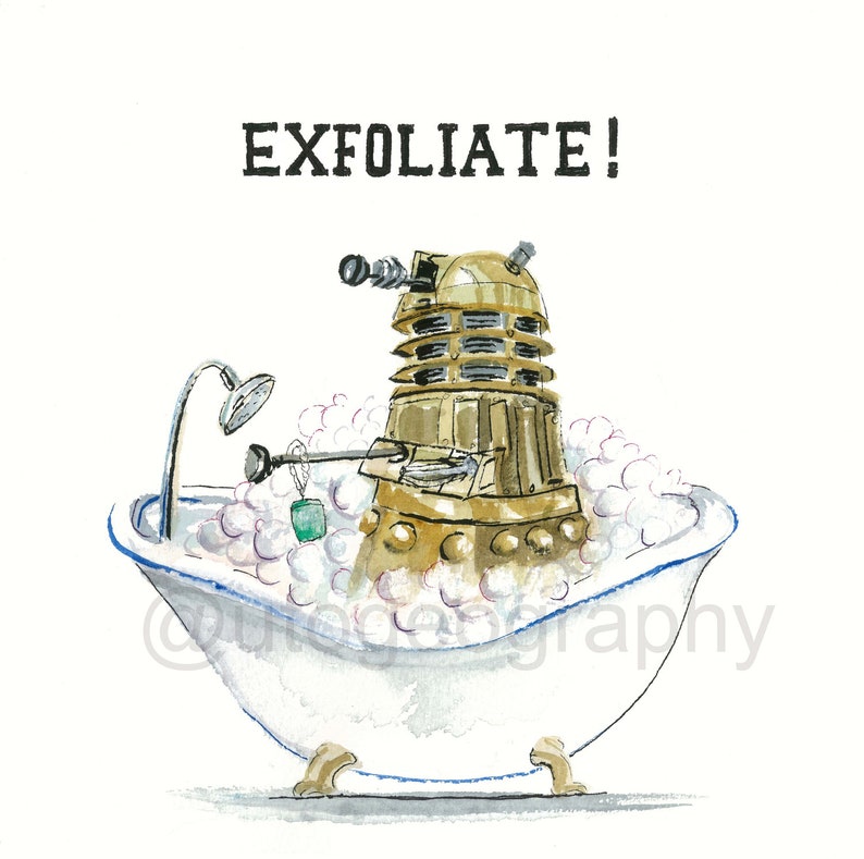 EXFOLIATE print various sizes