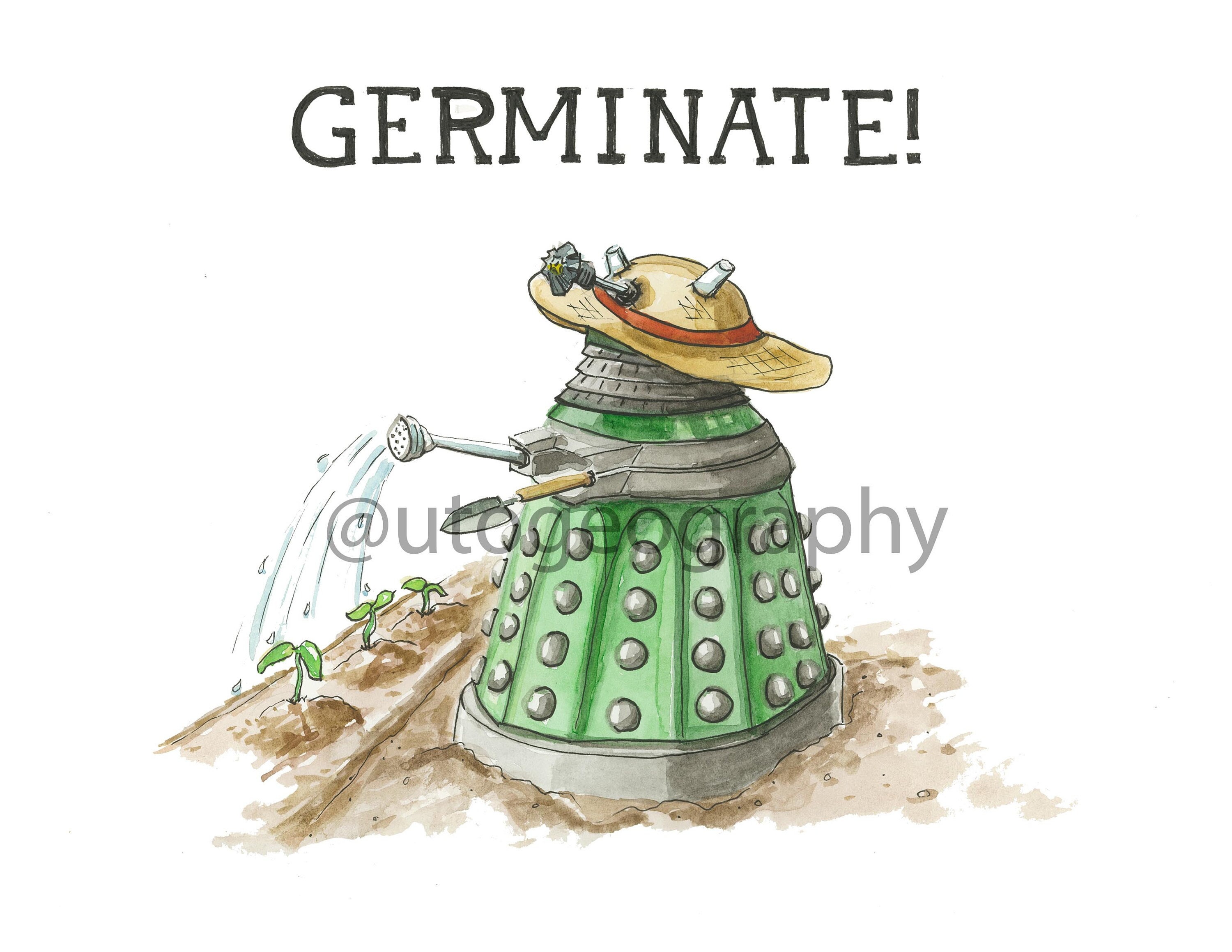 GERMINATE Print Various Sizes - Etsy