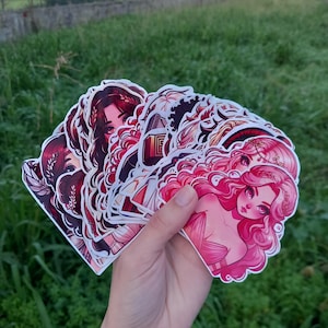 Greek Odyssey Stickers - 49 Designs Inspired by every Hero and Villain