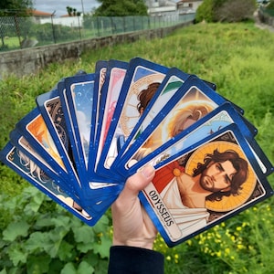 Epic the Musical gepersonaliseerde tarotkaarten, bundel van 20 tarotkaarten, geïnspireerd op alle personages
