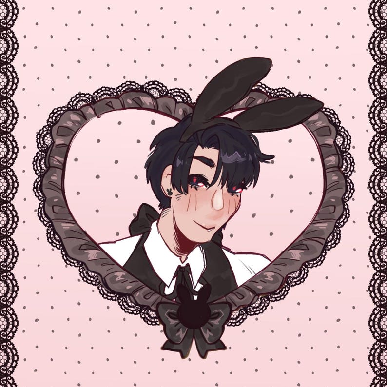 ALNST BUNNY STICKERS !! - Etsy