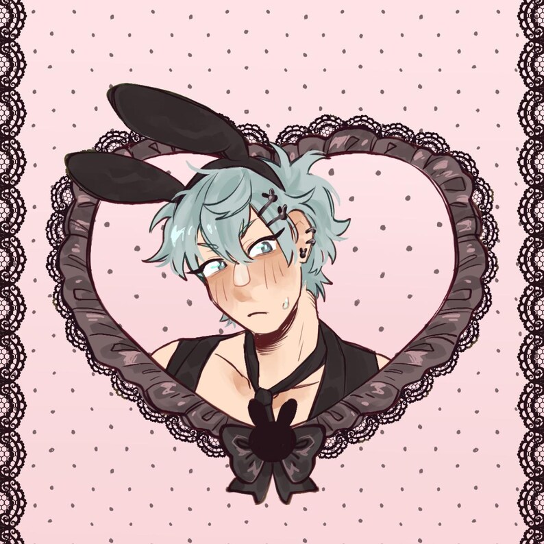 ALNST BUNNY STICKERS !! - Etsy