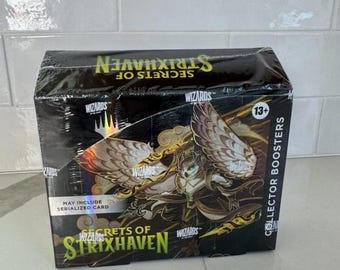 Magic: The Gathering Secrets of Strixhaven - Collector Booster Box (12 Packs)