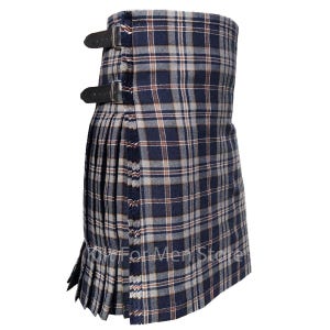 アランミスト タータンキルト - スコットランドの伝統的なハンドメイド 16オンス 8ヤード ヘビーウェイト タータンキルト (Kilt For Men Store 製)