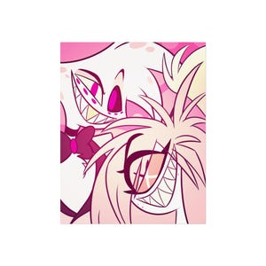 Angel and Cherri Bomb Art Print