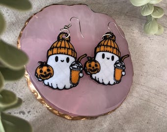 Pumpkin Spiced Ghost - stylish and quirky!