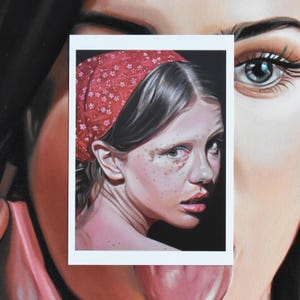 X Trilogy (Maxine) – Mia Goth - Stampa artistica horror 7" x 5"