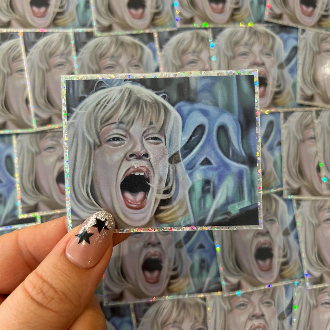 Scream (1996) – Drew Barrymore as Casey – Glitter 6 X 7.5 Cm Horror ...