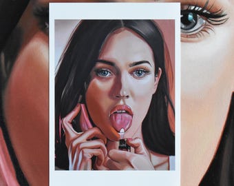 Jennifer’s Body – Megan Fox - 7” x 5” Horror Art Print