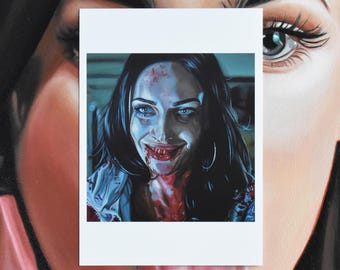 Jennifer’s Body – Megan Fox - 7” x 5” Horror Art Print