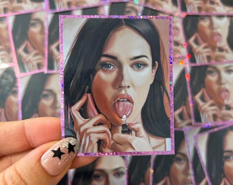 Jennifer’s Body – Megan Fox – Glitter 6 x 7.5 cm Horror Sticker