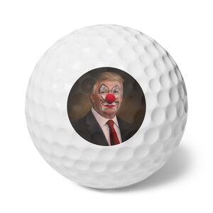 Donald Trump Novelty Golf Balls, Fun Gift for Golfers, Golfing Accessories, Unique Golf Balls, Humor for Golf Lovers, Father&#39;s Day Gift