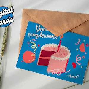 Printable Birthday Cards – Digital Set (6 Templates)