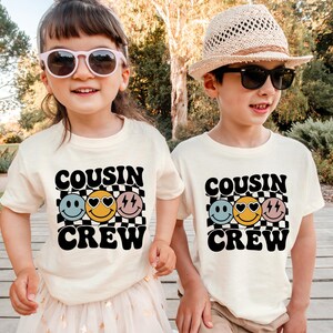 Cousin Crew kindershirt, bijpassend T-shirt neven en nichten, Cousin Trip-T-shirt, Cousin Crew peutershirts, sweater Cousin Reunion