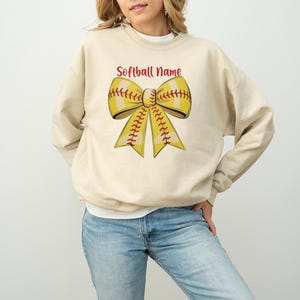 Personalized Softball T-Shirt, Softball Name  Shirt, Game Day Tee, Softball Mom Hoodie, Softball Team Name Tees, Softball Lover Sweatshirt