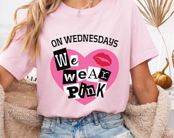 Comfort Colors® On Wednesdays We Wear Pink Shirt, Breast Cancer Awareness, Pink Wednesday Sweatshirt, Cancer Warrior TShirt, Pink Ribbon Tee
