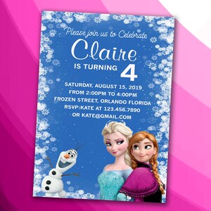 Princess Theme Birthday Invitation Design - DIGITAL FILE ONLY!