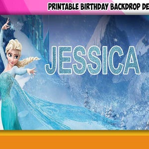 Prinzessin Geburtstag Hintergrund mit Schleife - NUR DIGITALE DATEI!