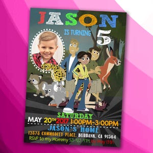 Adventure Theme Birthday Invitation Design - DIGITAL FILE ONLY!