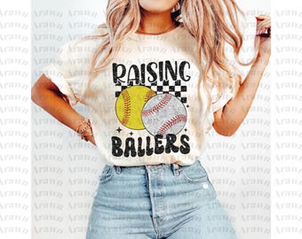 Retro Softball Baseball PNG, Glitter Sublimation Design (Digital Download)
