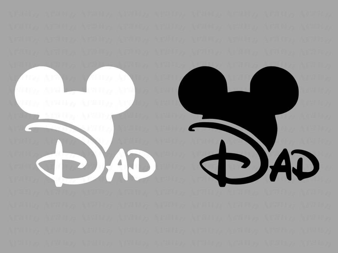 Disney Dad Mickey Mouse PNG, Father's Day Gift (digital Download) - Etsy