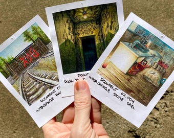 Custom Hand-Drawn "Vintage Photograph"