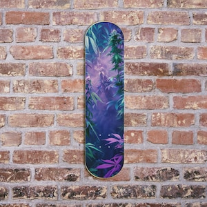 Skateboard Wall Art| Skateboard Slate | Skater Decor | Unique Wall Hanging | Street Art | Urban Artwork