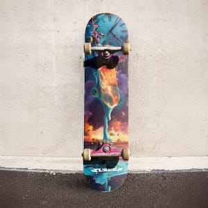 Slates &#39;Dali&#39; Skateboard Deck: Canadian Maple, Wall Art