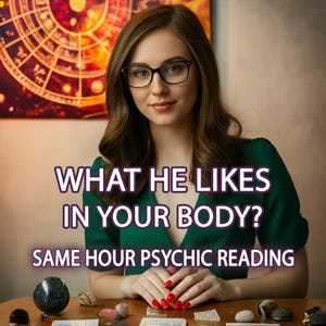 What He Likes In Your Body? Psychic Tarot Reading - Love Tarot Reading - Fast Delivery