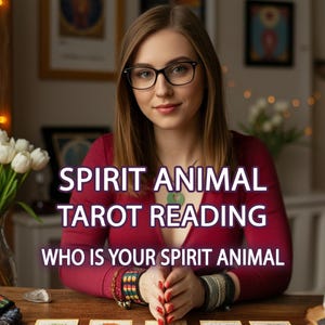 Spirit Animal Reading, Who is your Spirit Animal, What is your Spirit Animal? Tarot Reading, Fast Delivery, Very Detailed