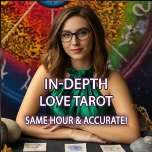 Same Hour Love Tarot Reading Same Hour, Twin Flame Reading, Soulmate Reading, Medium Reading with Tarot Cards, Psychic Love Reading