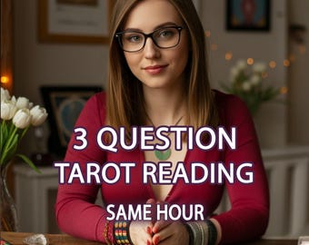 3-Question Tarot Reading: Love, Life, Career (PDF Report)
