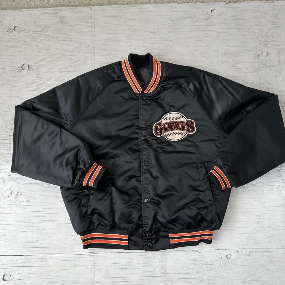Vintage Birdie Varsity Jacket Mens Large L Black Throne